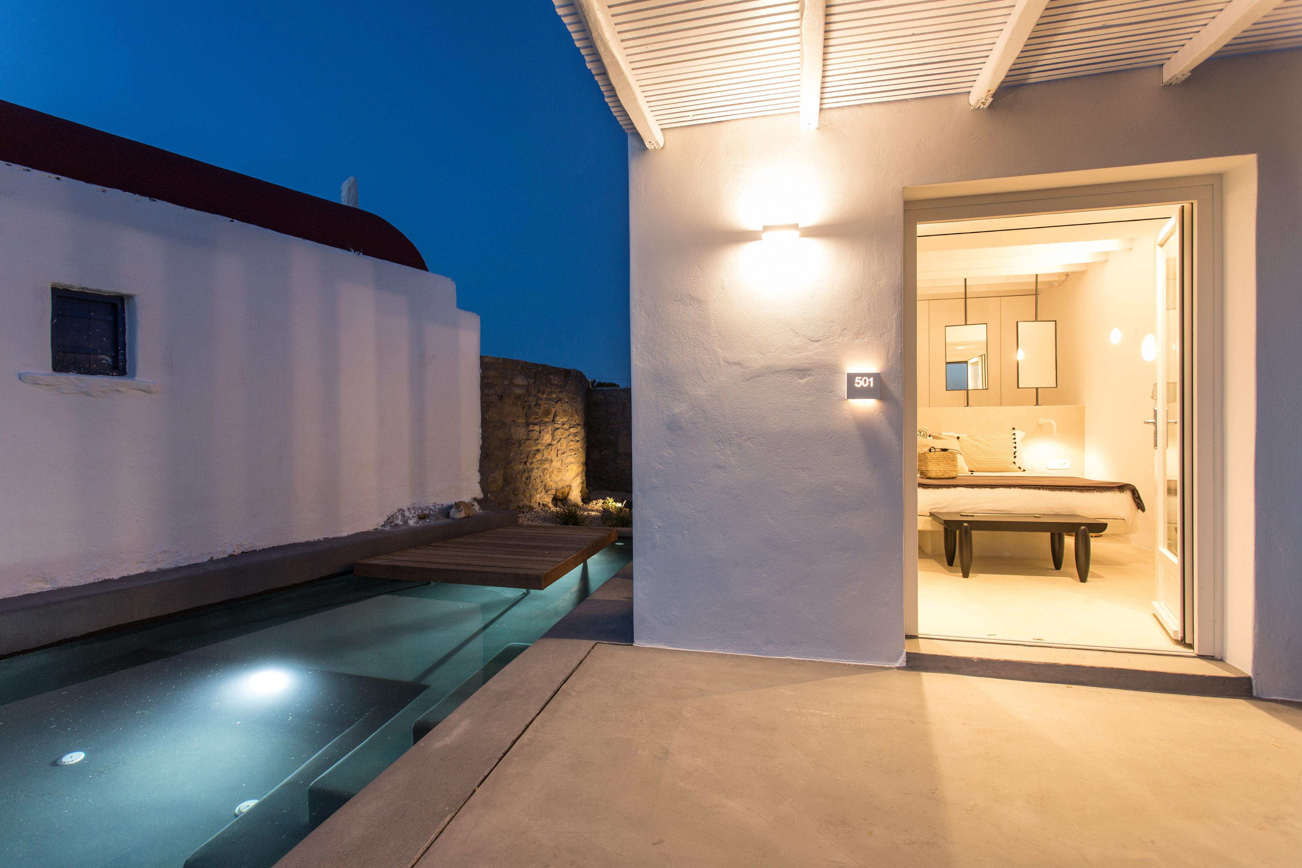 Ostraco Suites Mykonos Town Ngoại thất bức ảnh